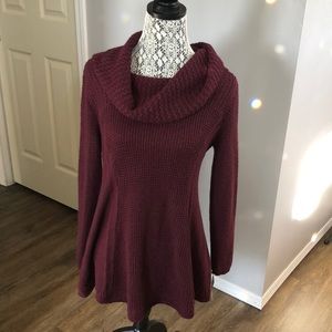 Plum Knitted Sweater